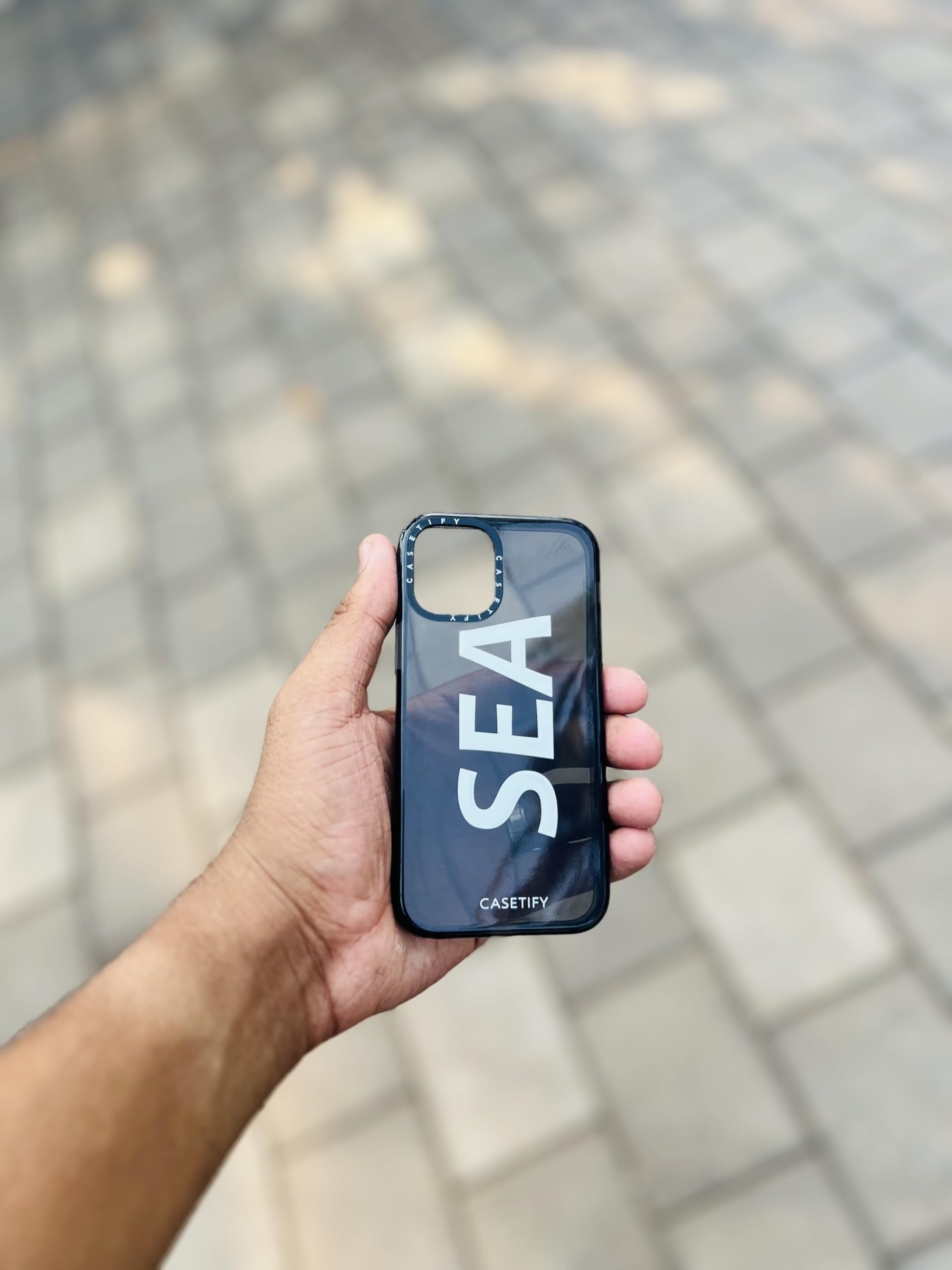 Casebay SEA Phone Case, Protective Cover for iPhone (Black, iPhone