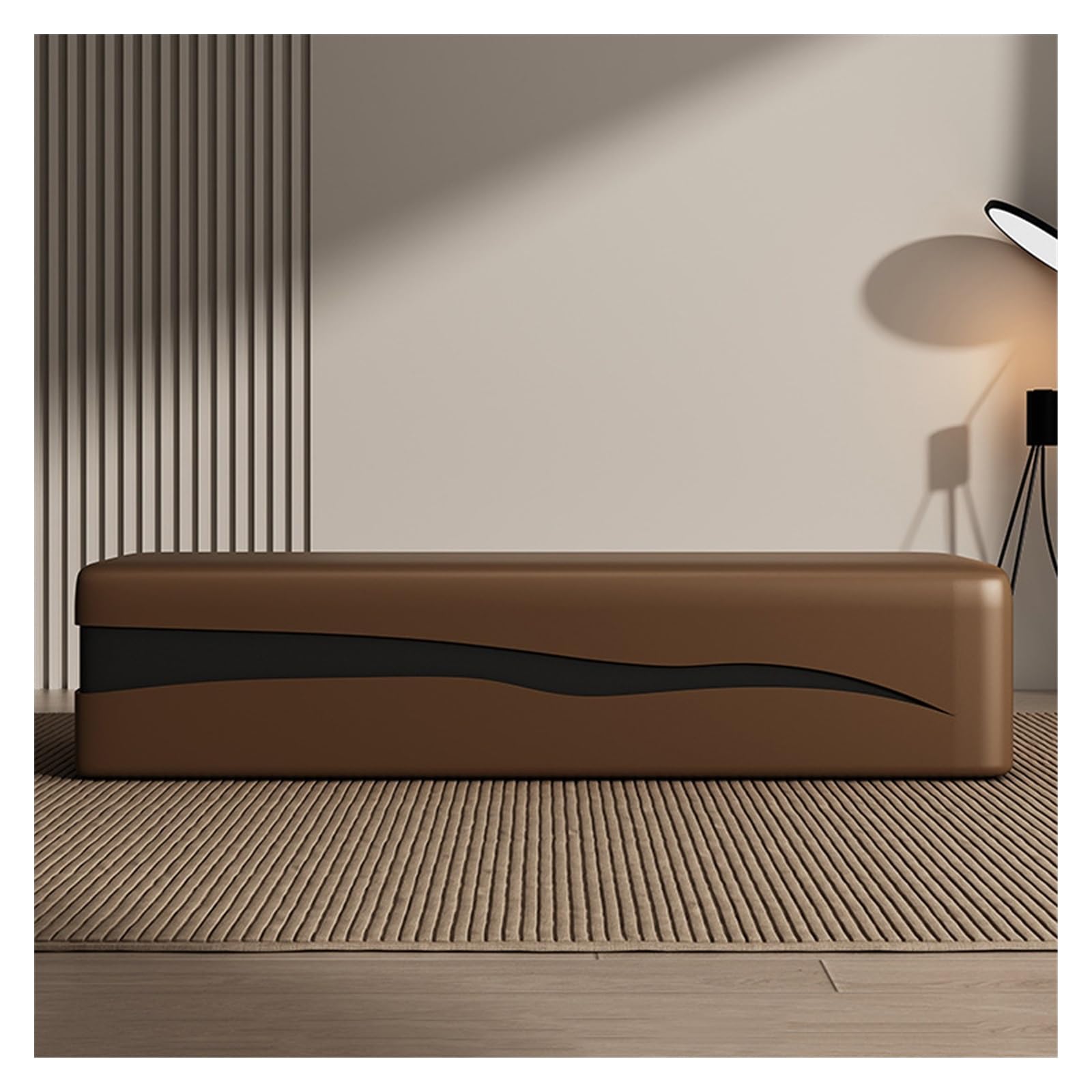 Tabouret de porte d'entrée lumineux pour un accueil chaleureux