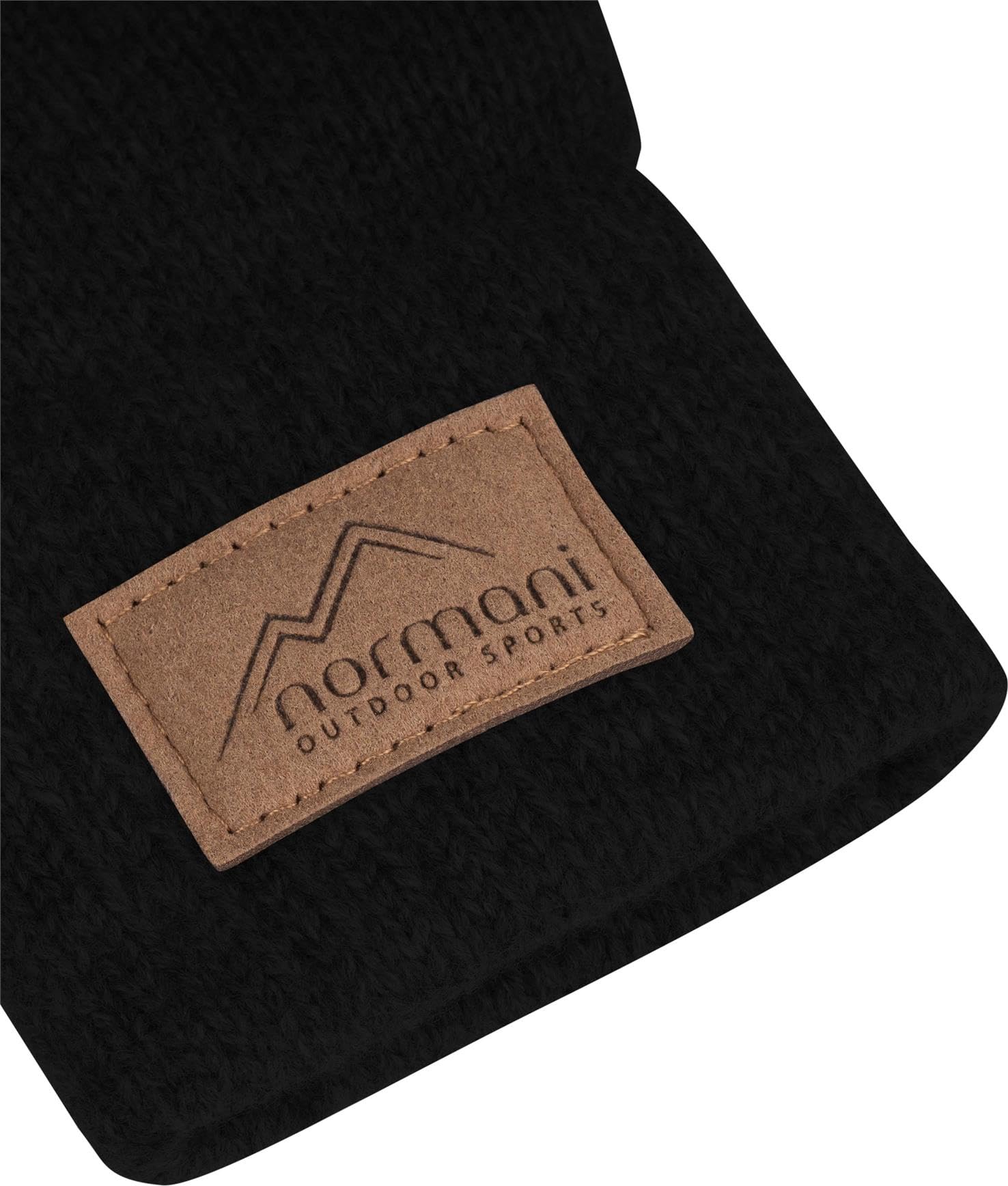 normani Herren Merino Handschuhe Wollhandschuhe Winterhandschuhe Thermohandschuhe mit verstärkter Handinnenfläche aus Schafleder