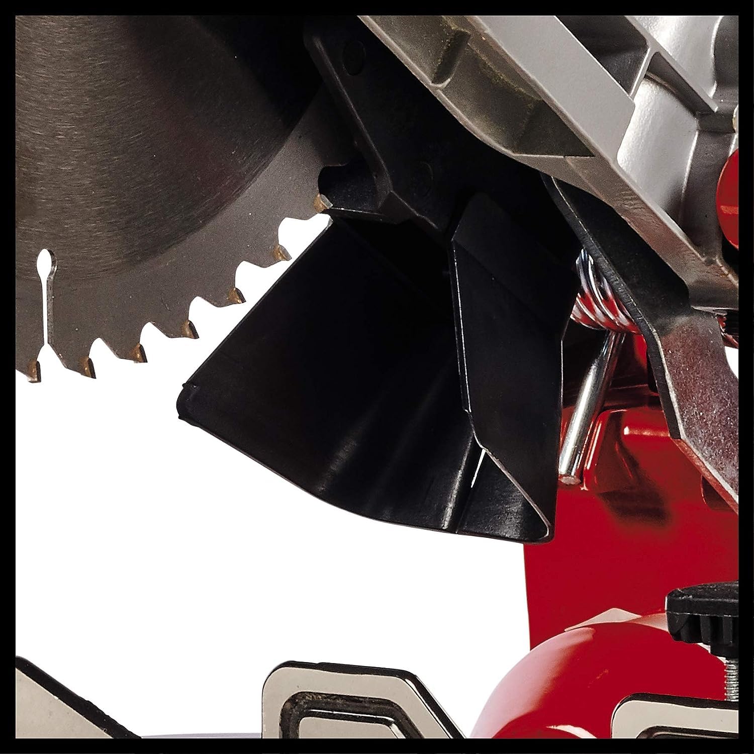 Einhell Scie à onglet TC-MS 216 1600 W table aluminium coulé sous pression pivotante inclinable 45° lame carbures tungstène