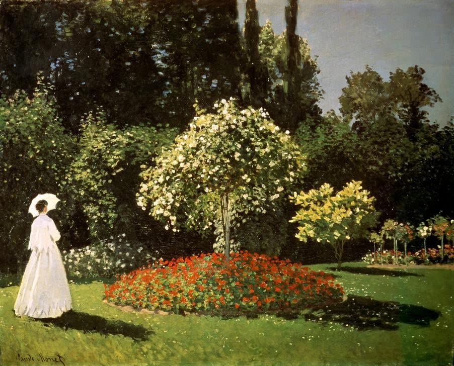 Murales de lienzo de Claude Monet para decoración elegante de pared en salón 60x90cm