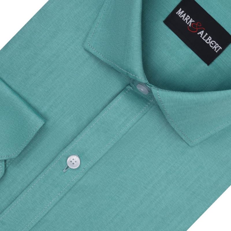 Image of MARK & ALBERT Men's Cotton Formal Shirt