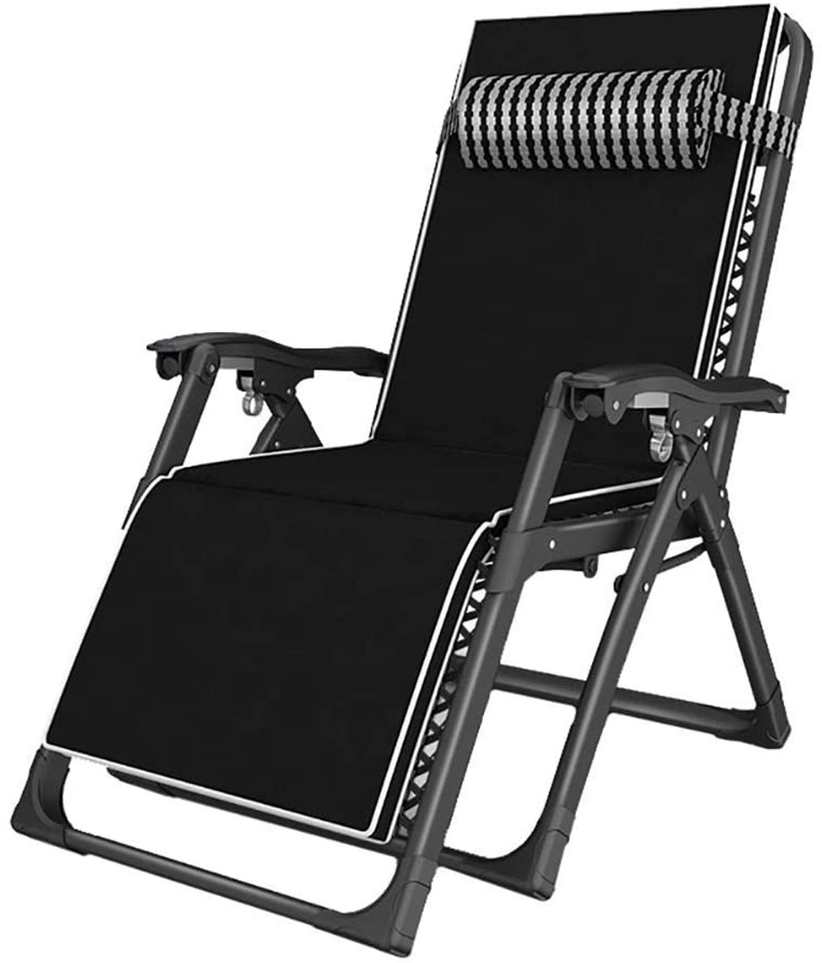 Chaise Longue inclinable pliante Zero Gravity grand modèle 150 kg