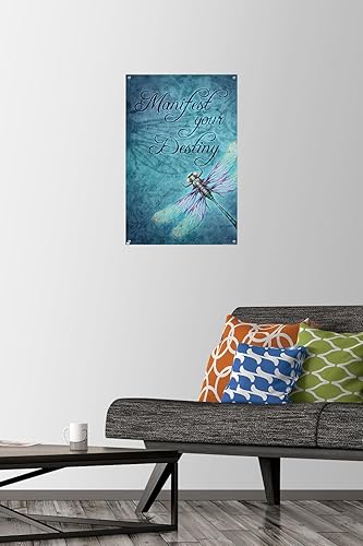 Miniatura 8 de Trends International Brigid Ashwood - Manifest Your Destiny Wall Poster, 22.37" x 34.00", Premium Poster & Push Pin Bundle