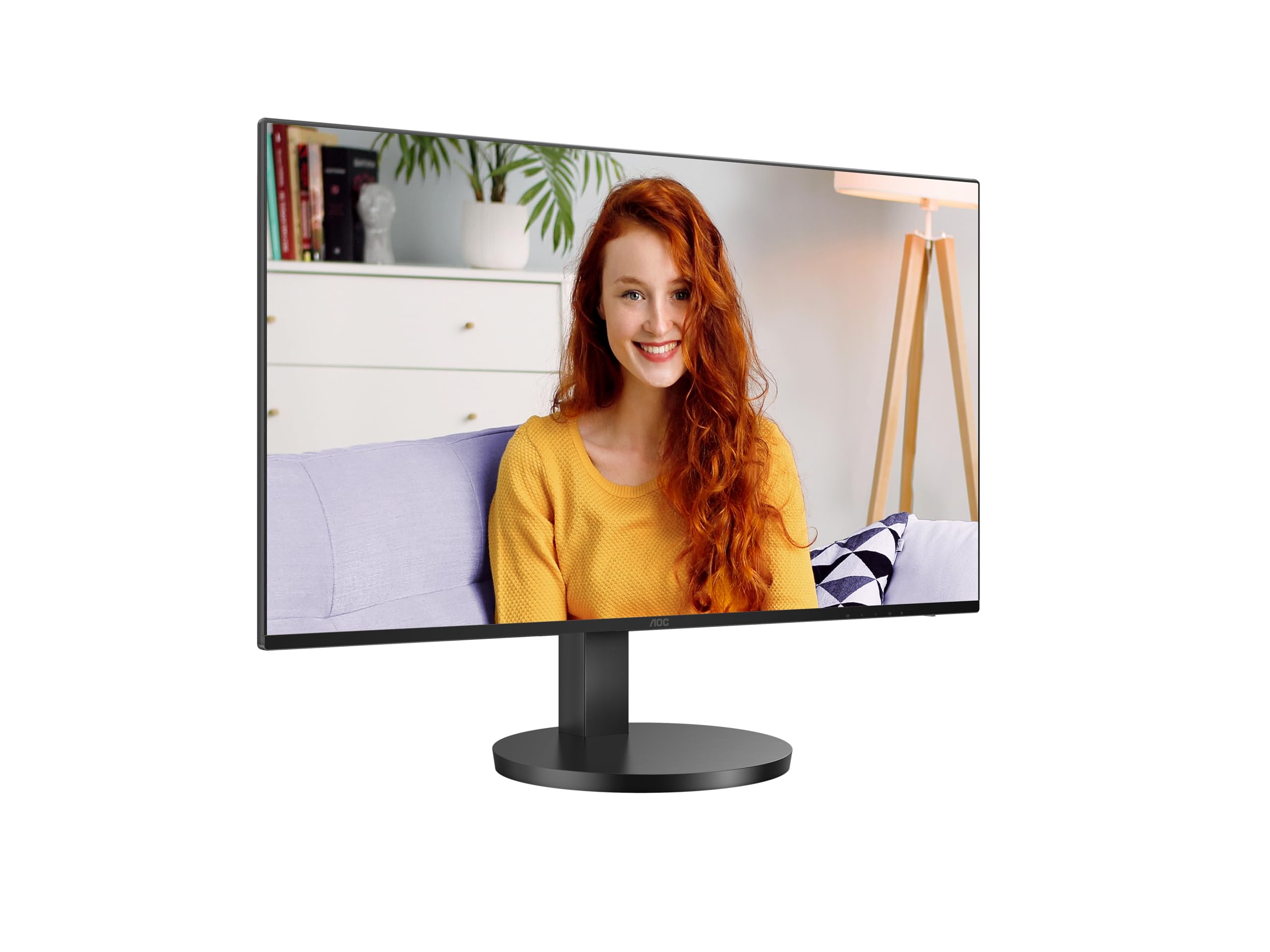 AOC U27B3A - 27 Inch UHD 4K, 60Hz, IPS, 4ms, HDR10, 3 side Frameless, Speakers, LowBlue Light, FlickerFree (3840 x 2160,350 cd/m2, HDMI 2.0 / DP 1.4) — view 7