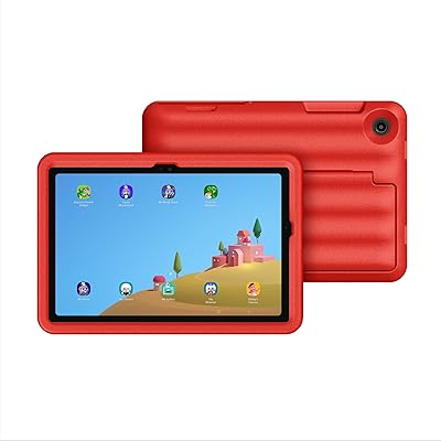 Samsung Galaxy Tab A9+ Kids Edition 11” 64GB WiFi Android Tablet, Long Battery Life, Expandable Storage, Slim & Lightweight, Kid-Friendly Durable Puffy Cover, US Version, Red