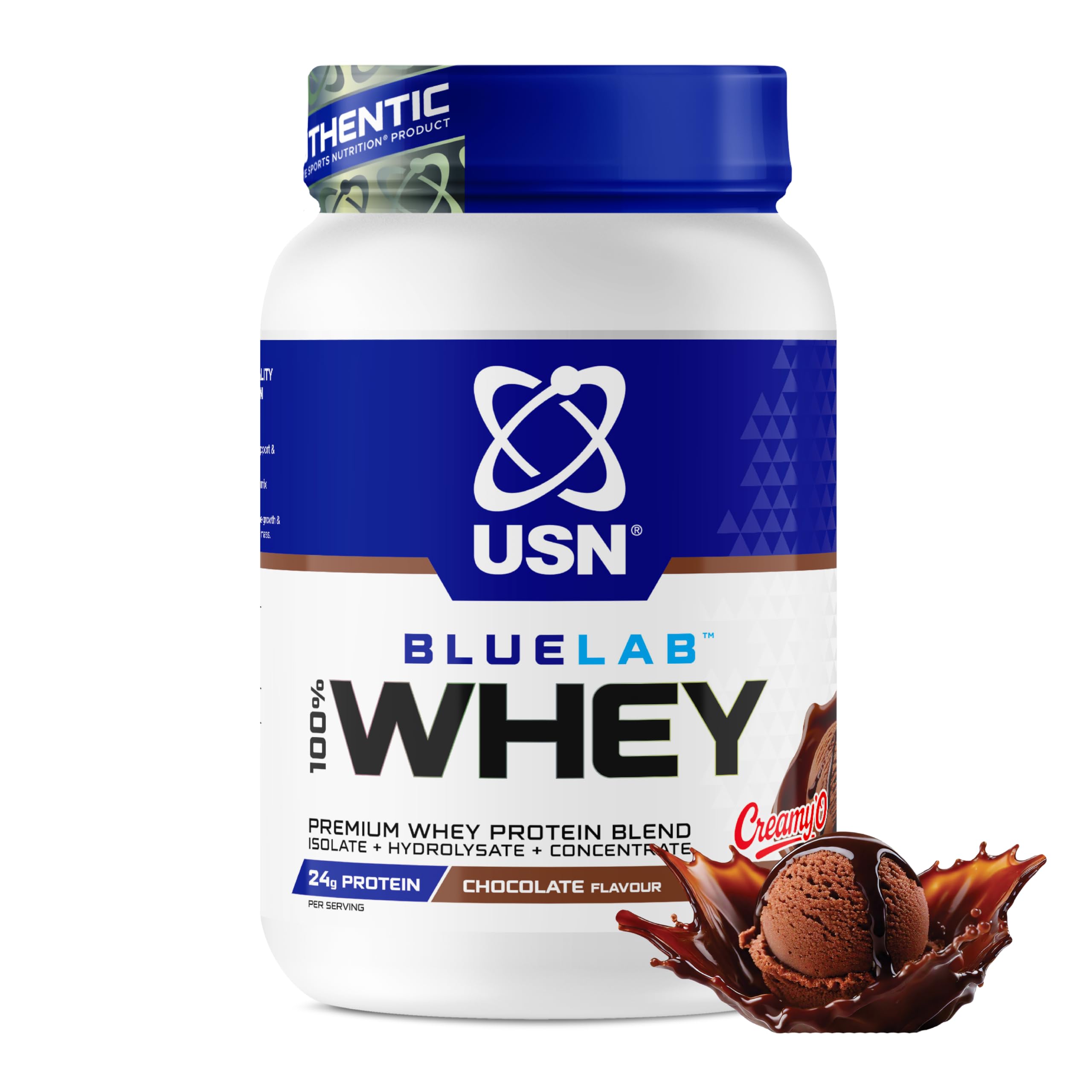 Usn Blue Lab Whey Protein - Chocolate / 908G