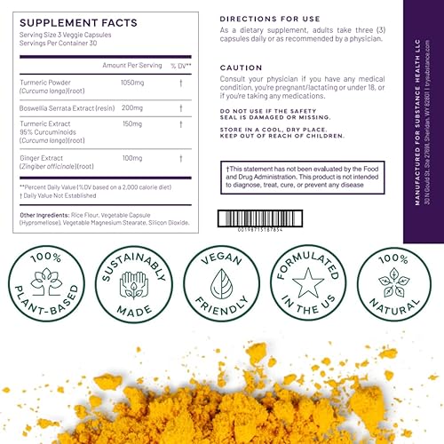 Miniatura 10 de Nature's Sustenance - Suplemento diario de verduras, frutas y verduras - Cápsulas de vitaminas superalimentos - Mejora la energía, la claridad