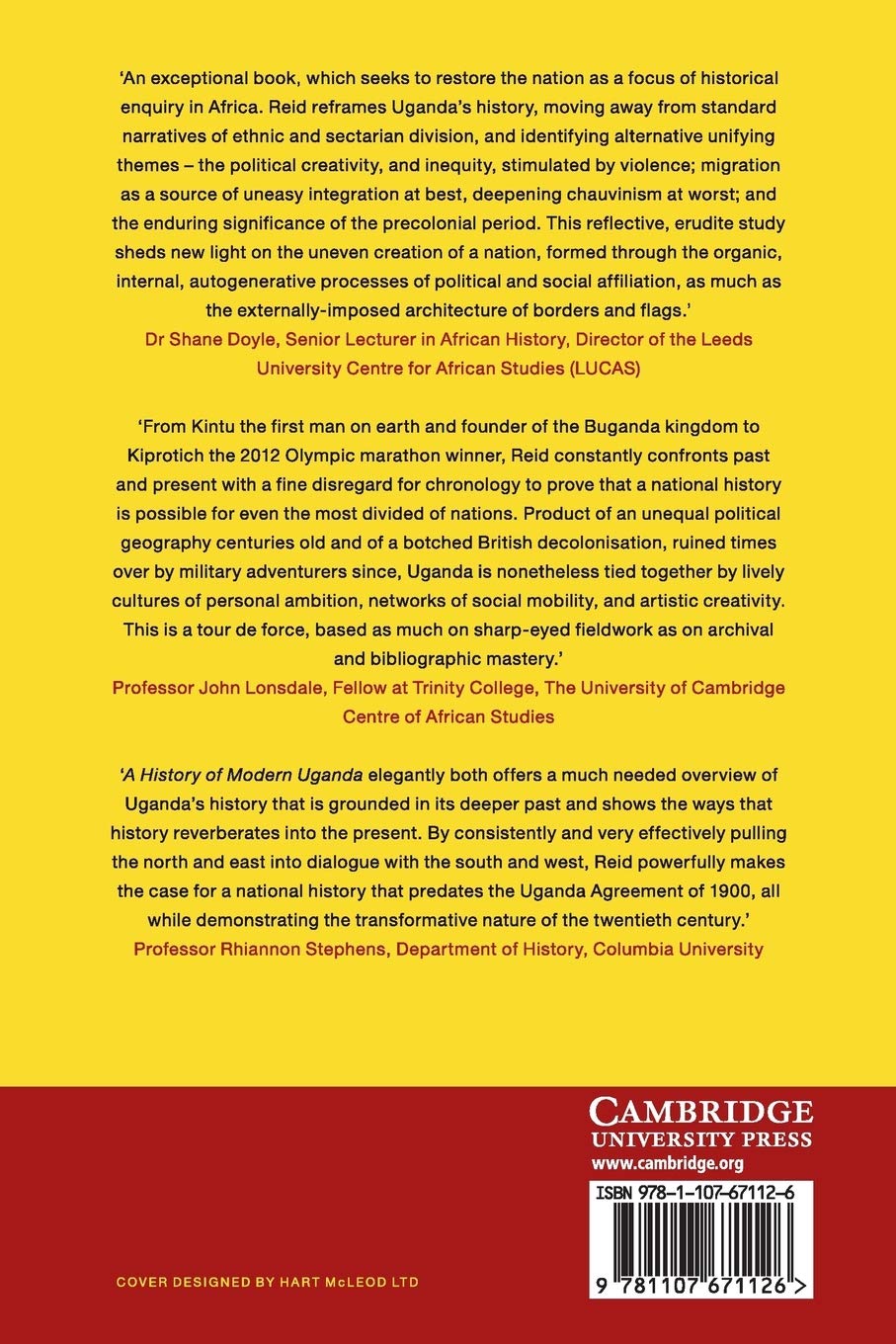 A History of Modern Uganda