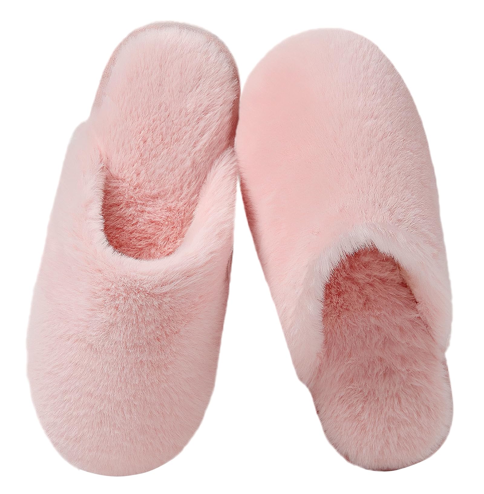 Coswind Pantofole Donna Uomo Invernali Ciabatte Pelose Peluche Calde with Memory Foam Imbottite Casa Antiscivolo Mocassino Scarpe Morbide Comode Unisex Eleganti