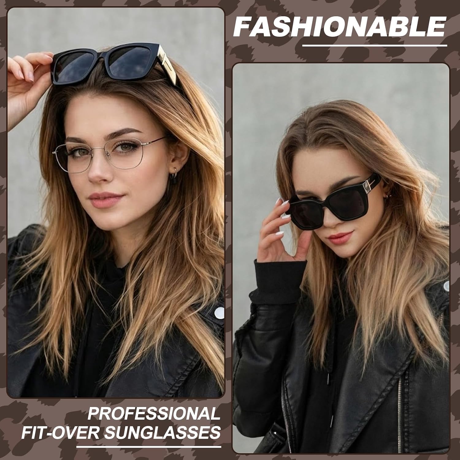 3 Pack Polarized Fit Over Sunglasses Women Men Over Glasses UV400