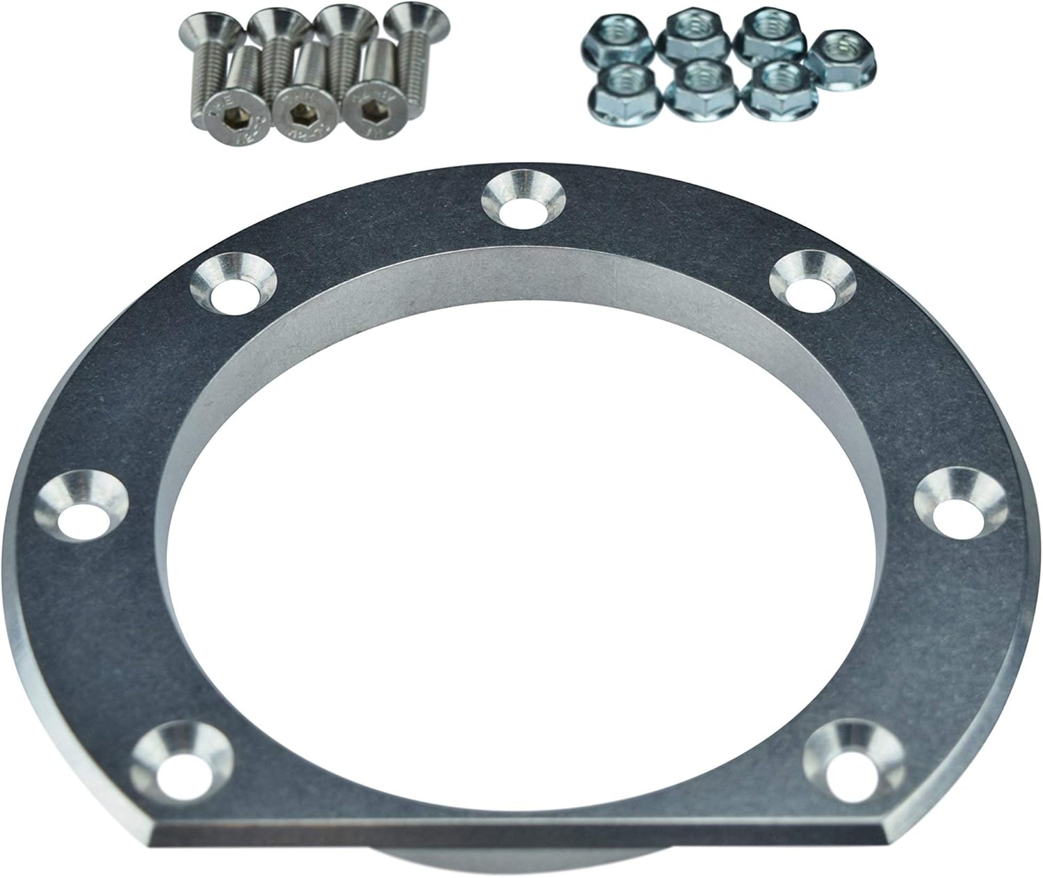 ICT Billet 4" w/Flat Exhaust Pipe Fender Exit Bezel Turbo