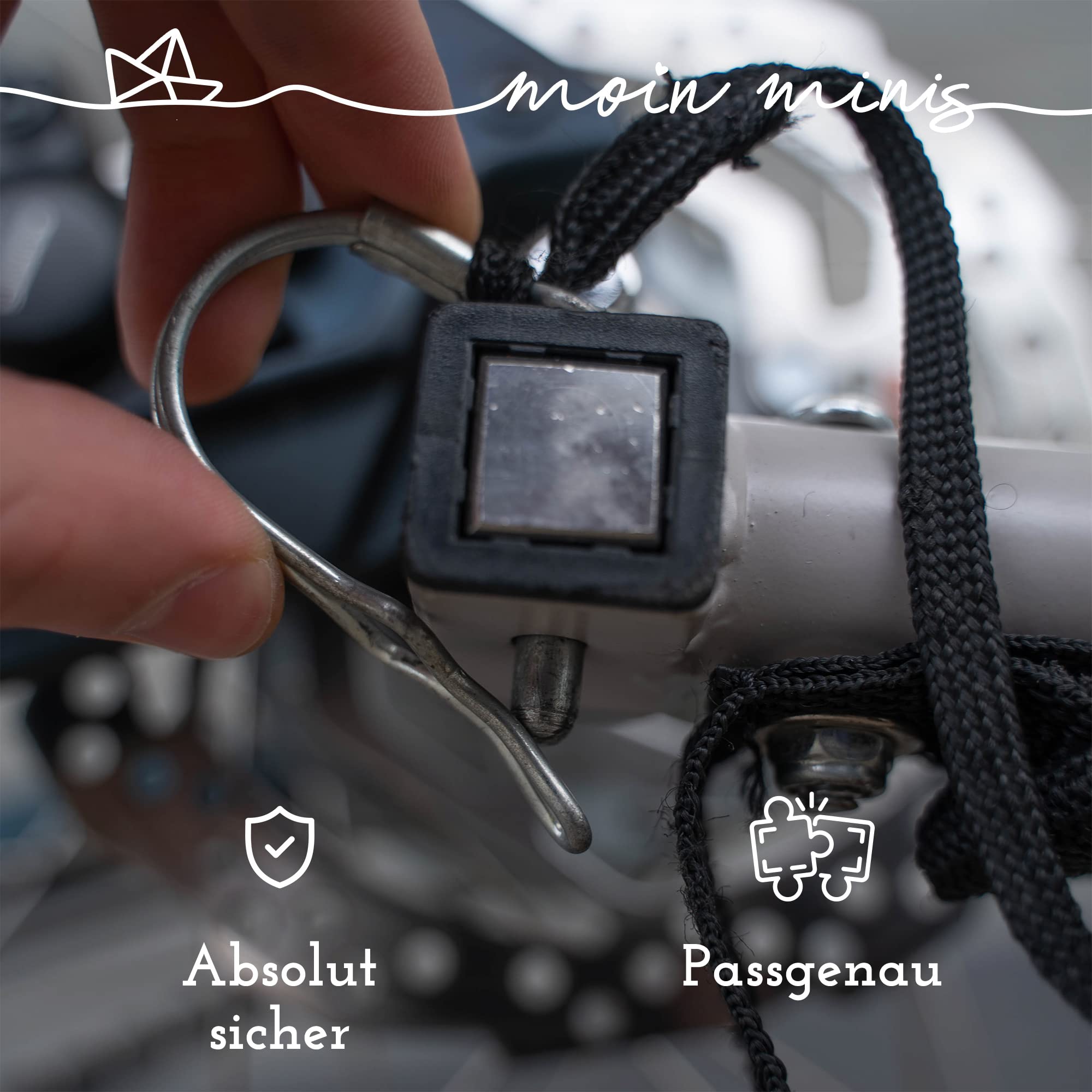 Croozer moin minis adapter do przyczep rowerowych 2015 uchwyt na oś kwadratowy uniwersalny adapter osi ze stali nierdzewnej