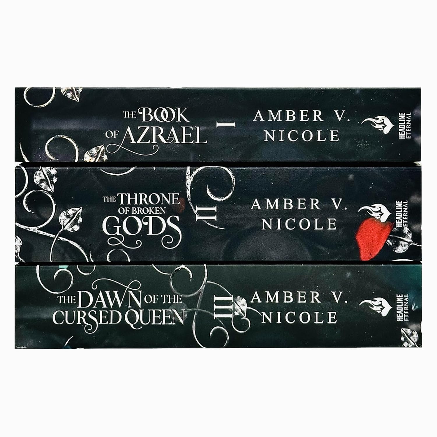 Gods & Monsters Series 3 Books Collection Set (The Book of Azrael, The Throne of Broken Gods, The Dawn of the Cursed Queen) - Image 2