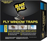 Vista 4 de Black Flag, Trampa para ventana de mosca, 4 unidades, transparente