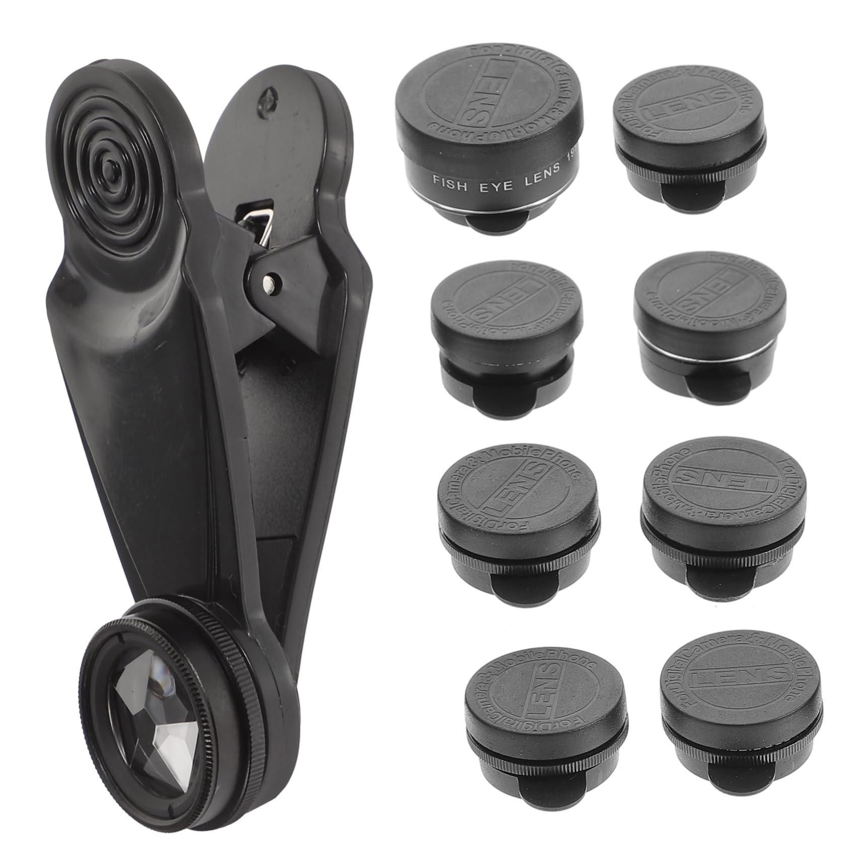 1 Set Lenti per Fotocamera Smartphone con Macro e Fisheye Kit Lenti per Effetti Tecnici e Dettagli Straordinari
