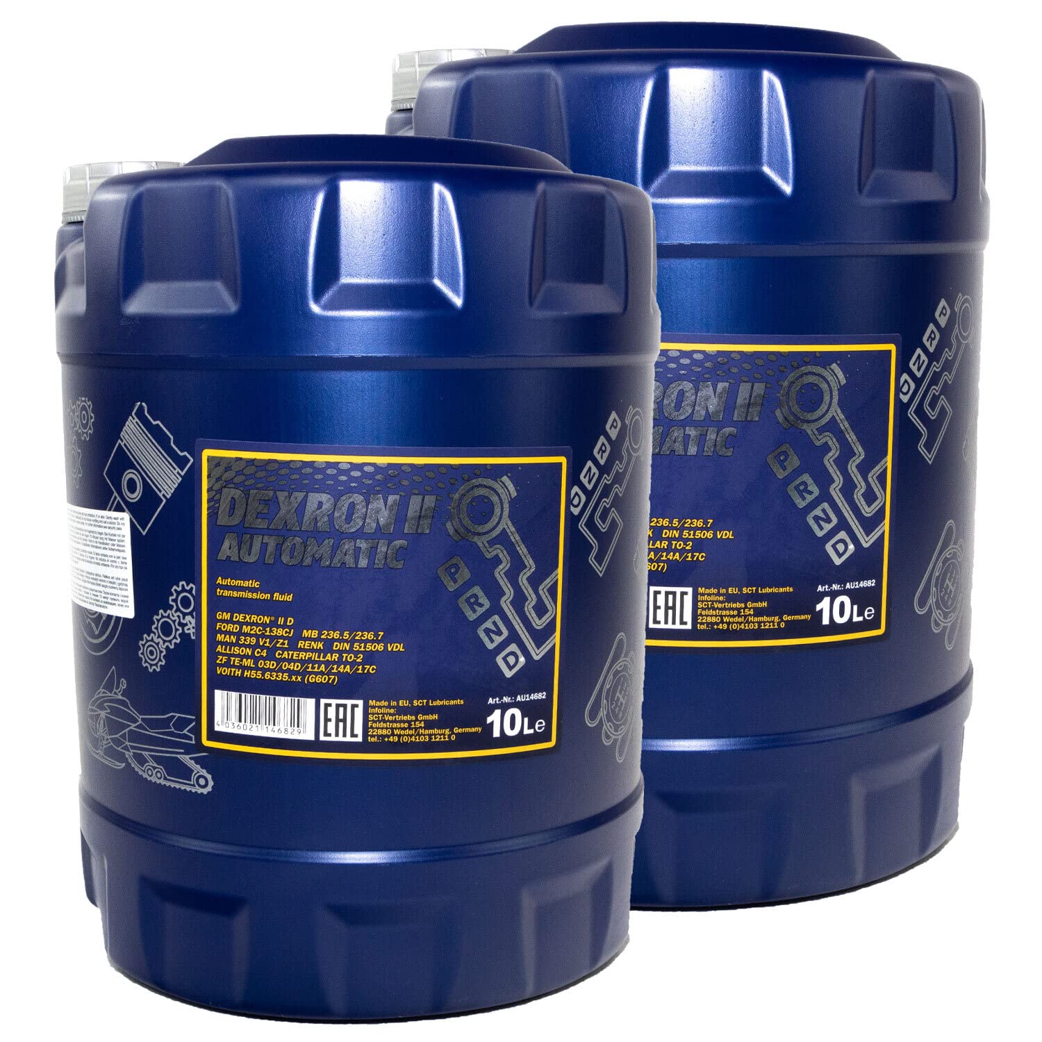 Getriebeöl Getriebe Öl MANNOL Dexron II Automatik 2 X 10 Liter