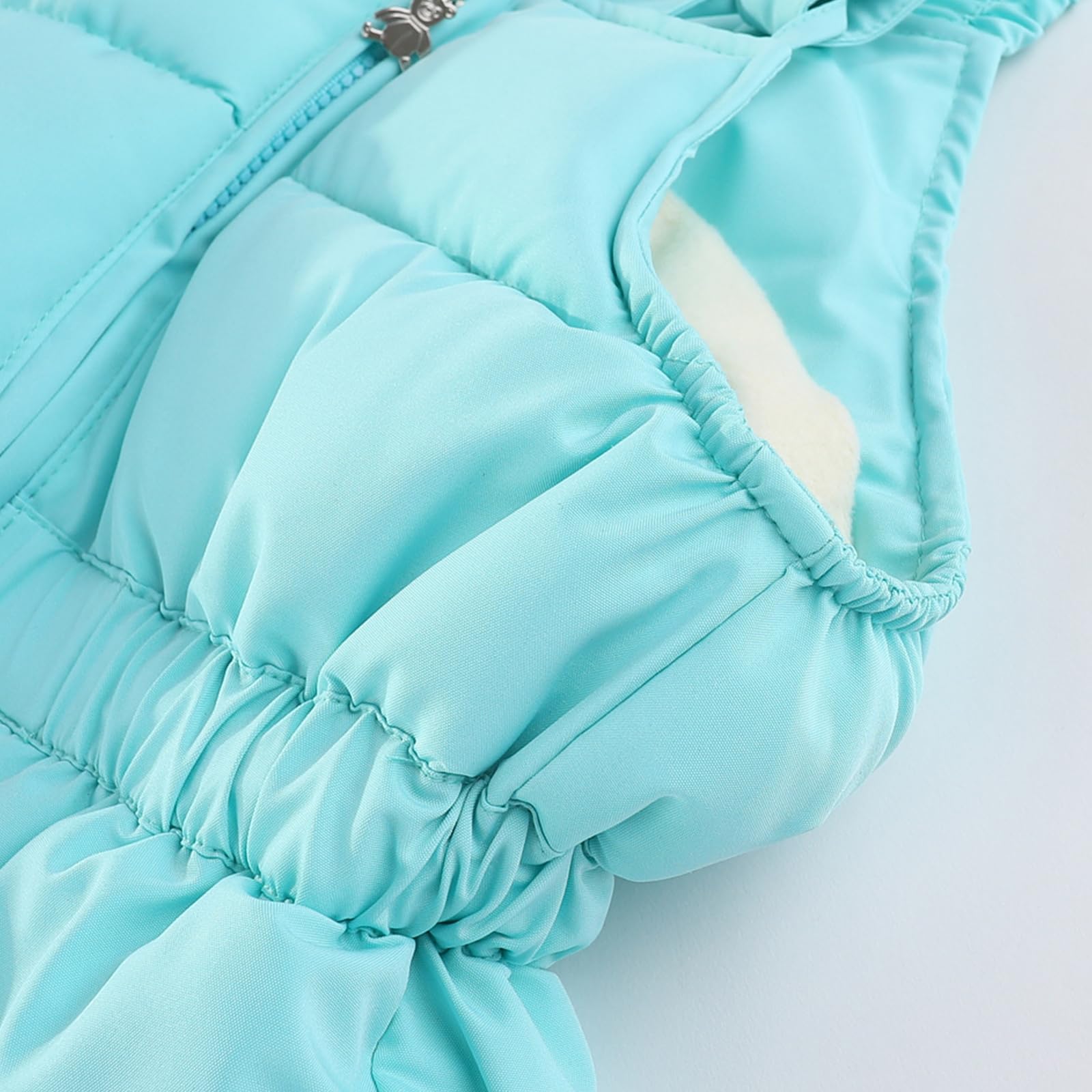 Bambino Tuta da Sci Piumino Pantaloni da Sci Bambini 2 Pezzi Set Tuta da Neve Invernale Completo Salopette da Sci Caldo Giacca Cappotto Snowsuit