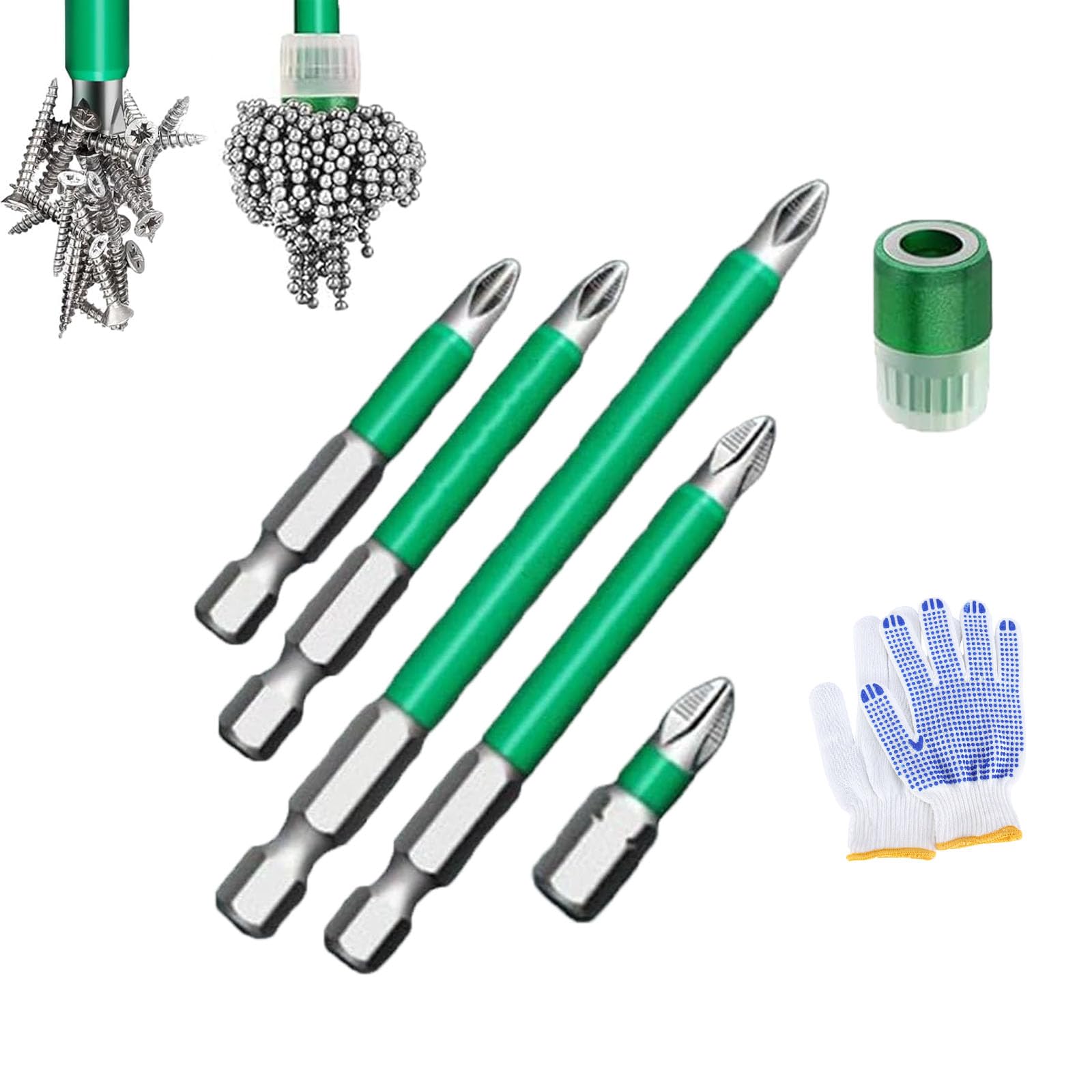 Strong Magnetic Durability Screwdriver Drill Bit Set, Anti-Slip Magnetic Electric Screwdriver Set, Electric Precision Screwdriver Set, Universal 25/50