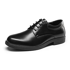 Bruno Marc Men's Non Slip Work Shoes, Waterproof Restaurant Derby Dress Shoes