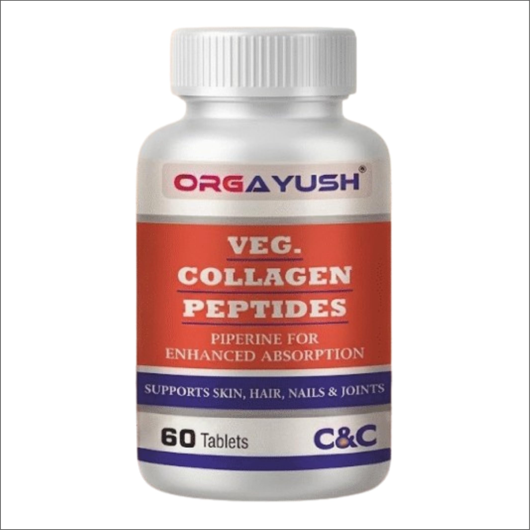 Veg Collagen Peptides Tablet Type 1 & 3 – Unflavoured Collagen Tablet for Women & Men – Supports Skin, Hair, Nails & Joint Health – High Absorption Beauty & Wellness Supplement (Pack of 3) — Amazon image 8