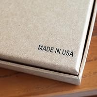 Vista 3 de 1000 etiquetas adhesivas ultra transparentes fabricadas en Estados Unidos