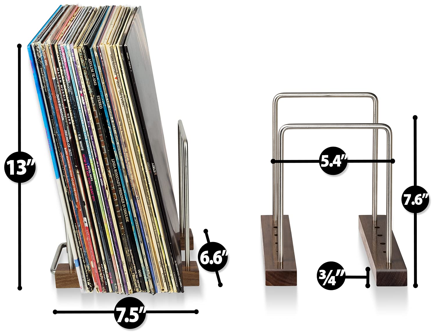 Buy Optage Audio Mini Record Holder 2535 Vinyl Record Storage