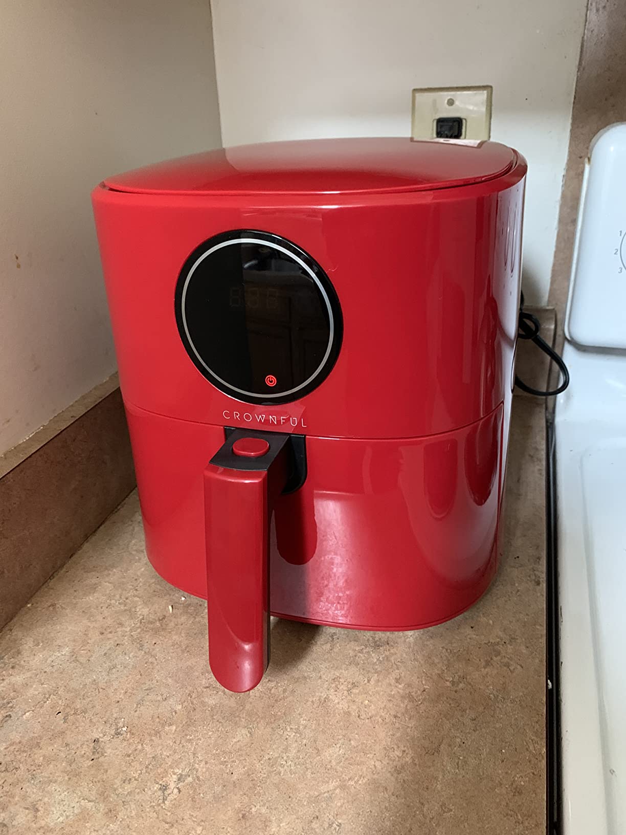 13/mo Finance CROWNFUL 5 Quart Air Fryer, Electric Hot Oven Oilless