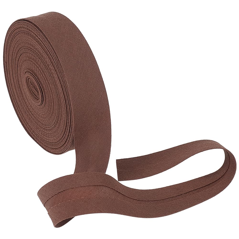 Rouleau De Ruban Biais Doré 18mm - 10m - Prêt à Coudre, Pré-plié - Idéal Pour Ourlets, Couture DIY, Accessoires
