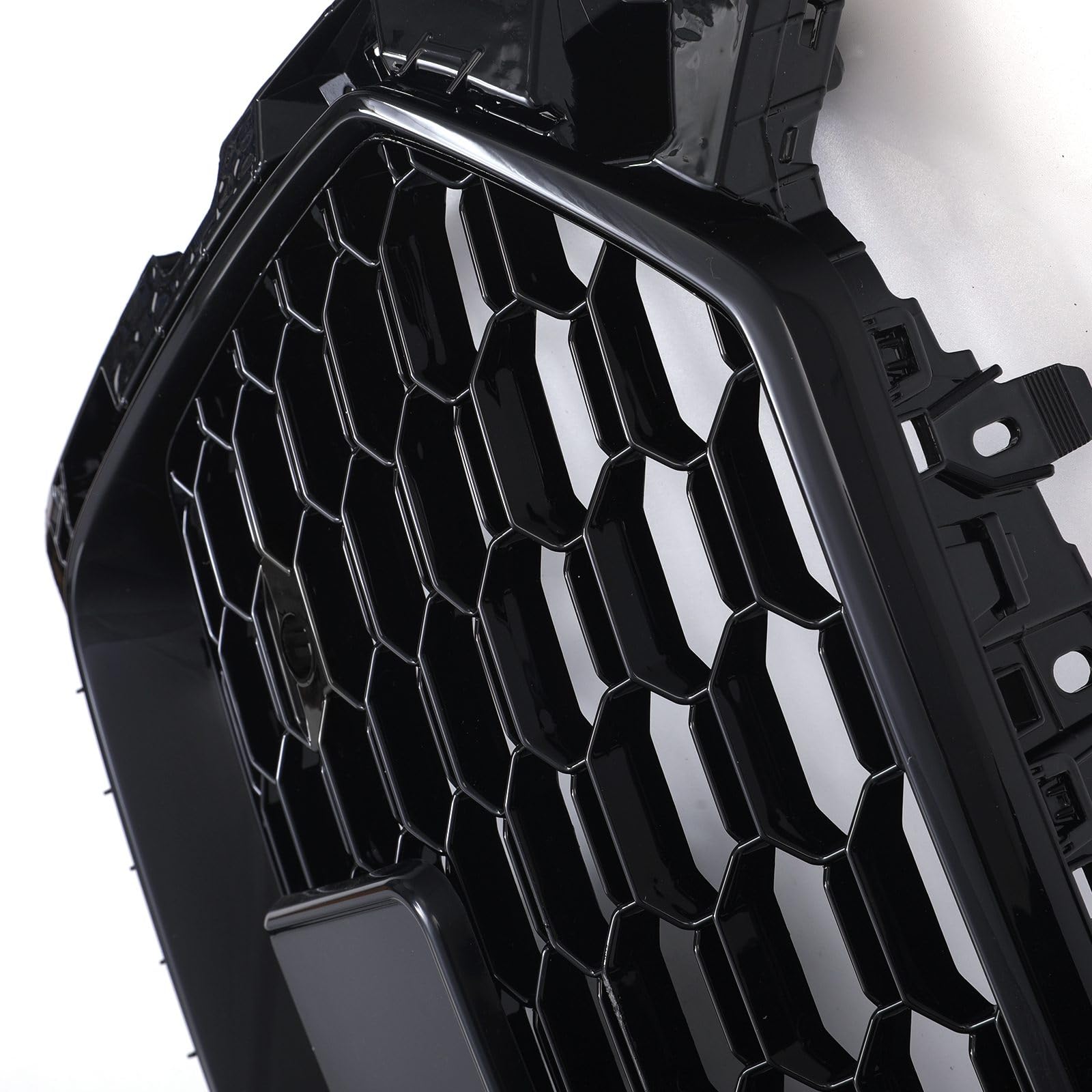 Griglia nera stile RS5 cromata accessori griglia per Audi A5 B9 F5 2017-20