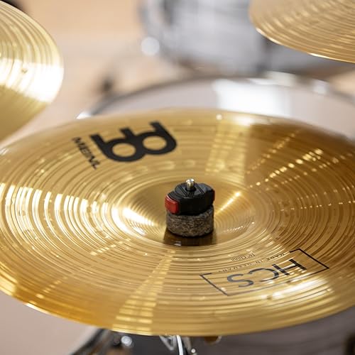 Miniatura 45 de Meinl - Platillo de porcelana de 16 pulgadas - Latón con acabado tradicional HCS para batería, fabricado en Alemania, 2 años de garantía (HCS16CH)