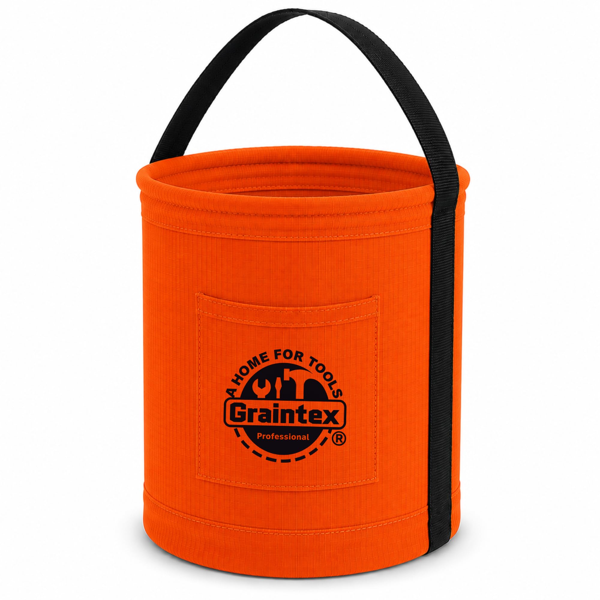 Graintex Canvas Bucket - Durable Tool Organizer -10 Graintex Canvas Bucket - Durable Tool Organizer -10