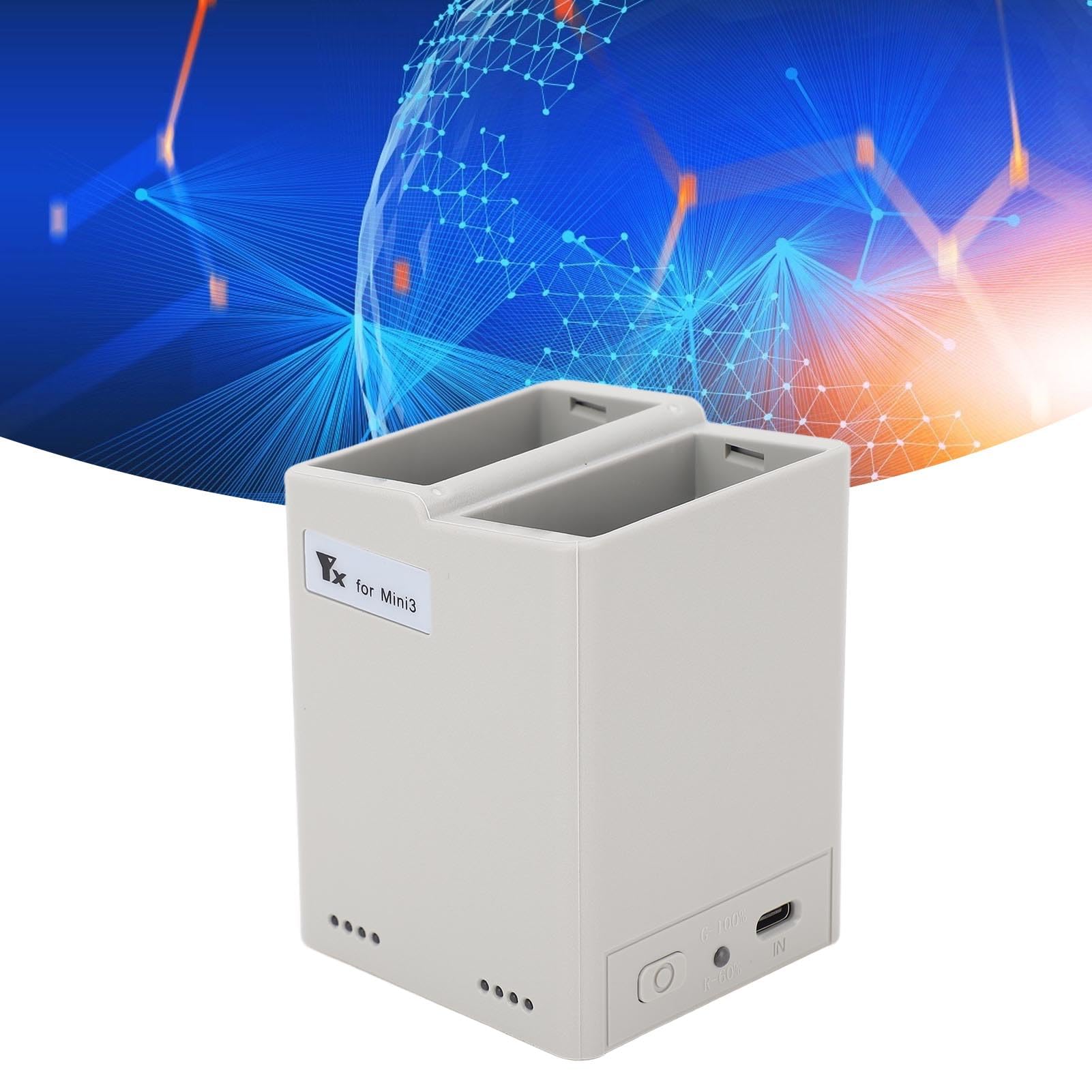 2 Way Quick Charging Hub for Mini 3 Pro, Efficient & Portable Drone