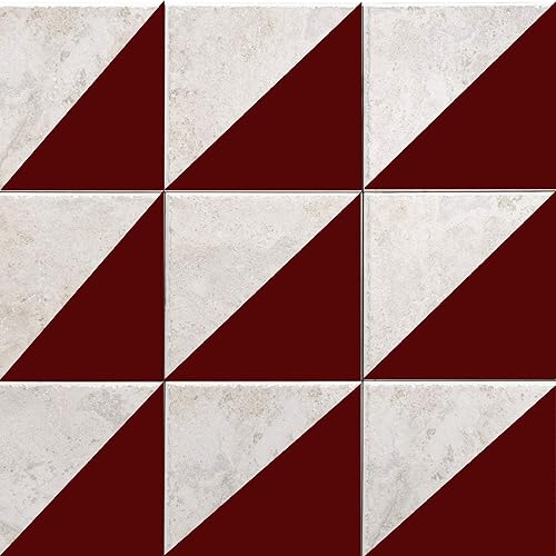 Miniatura 5 de Colorful Triangle Tile wall Sticker for Bathroom, Bathroom stickers, Tile transfer, Kid wall art, Tile wall stickers, Nursery stickers