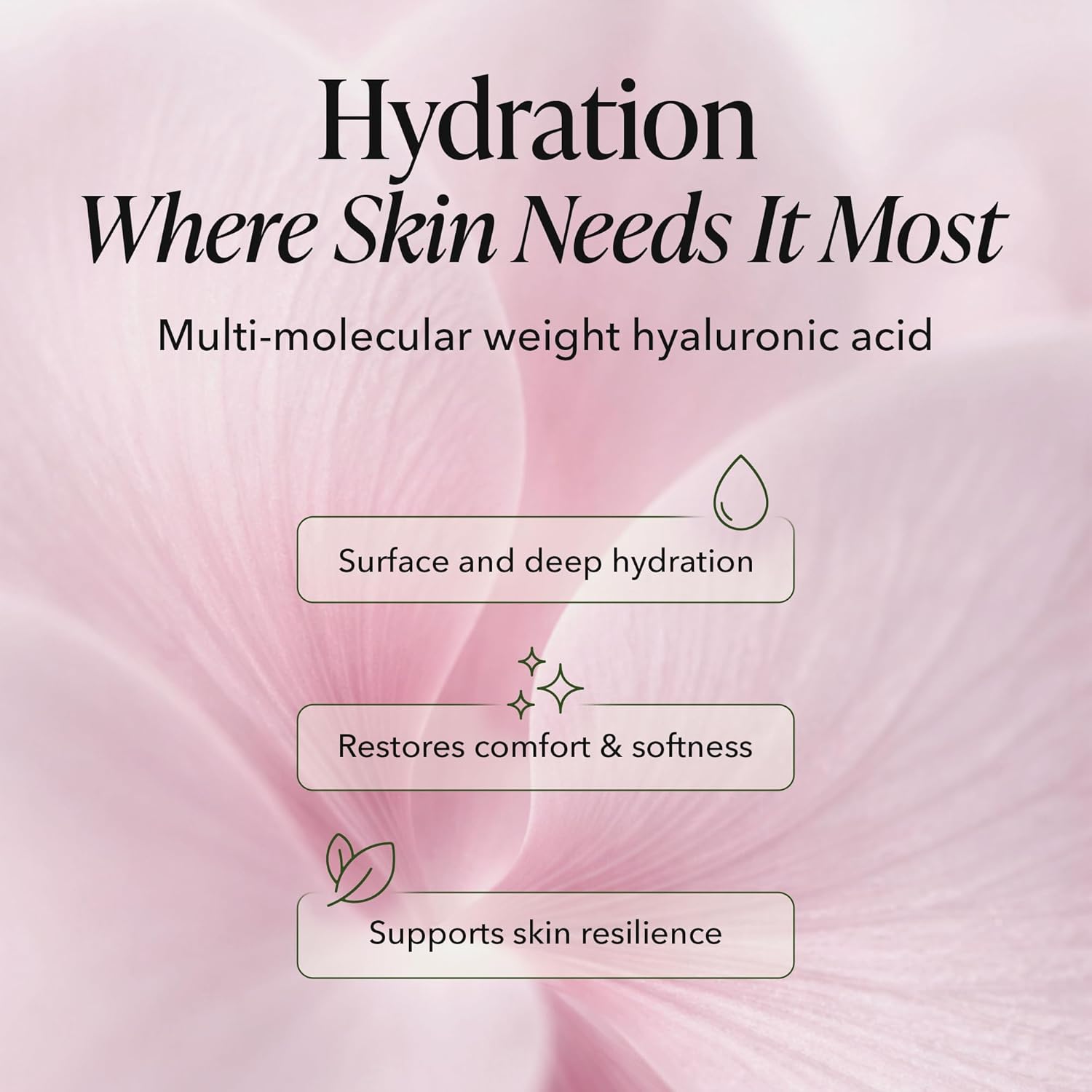 Hyaluronic Acid Serum – Vaginal Moisturizers Triple-Weight Hydration for Feminine Care Sensitive Skin, Aloe Vera, Vitamin E and Jojoba Oil for Vaginal Moisture Balance, 1 fl oz