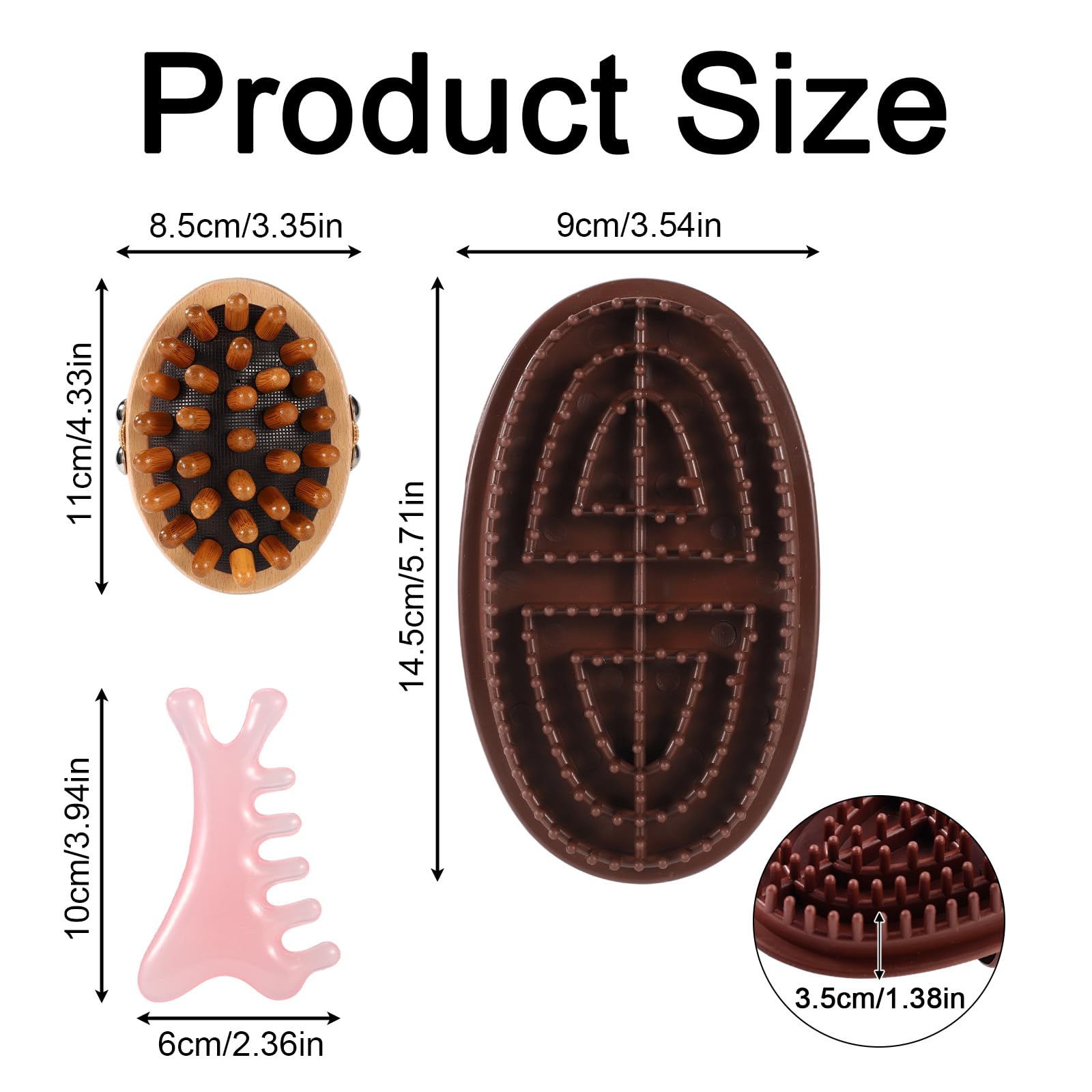 Sinbana Meridian Massage Brush Set - Image 2