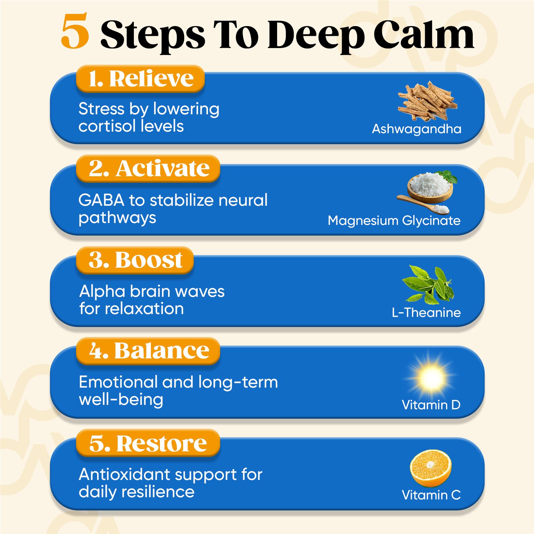 Venture Pal Calm Drink Mix, Sugar Free Cortisol Reducer & Sleep Aid — Amazon image 3