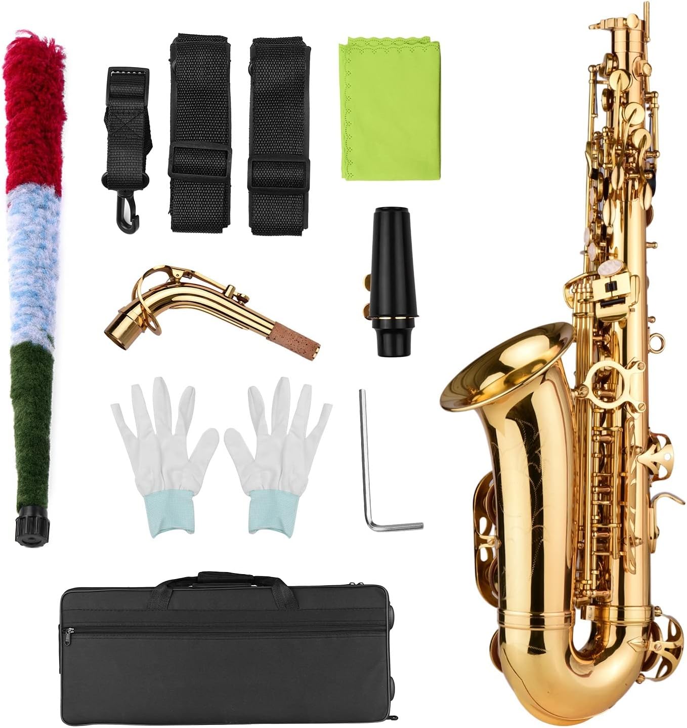サックス 初心者 アルトサックス Eb 保護ケース付き /Y31016-K2