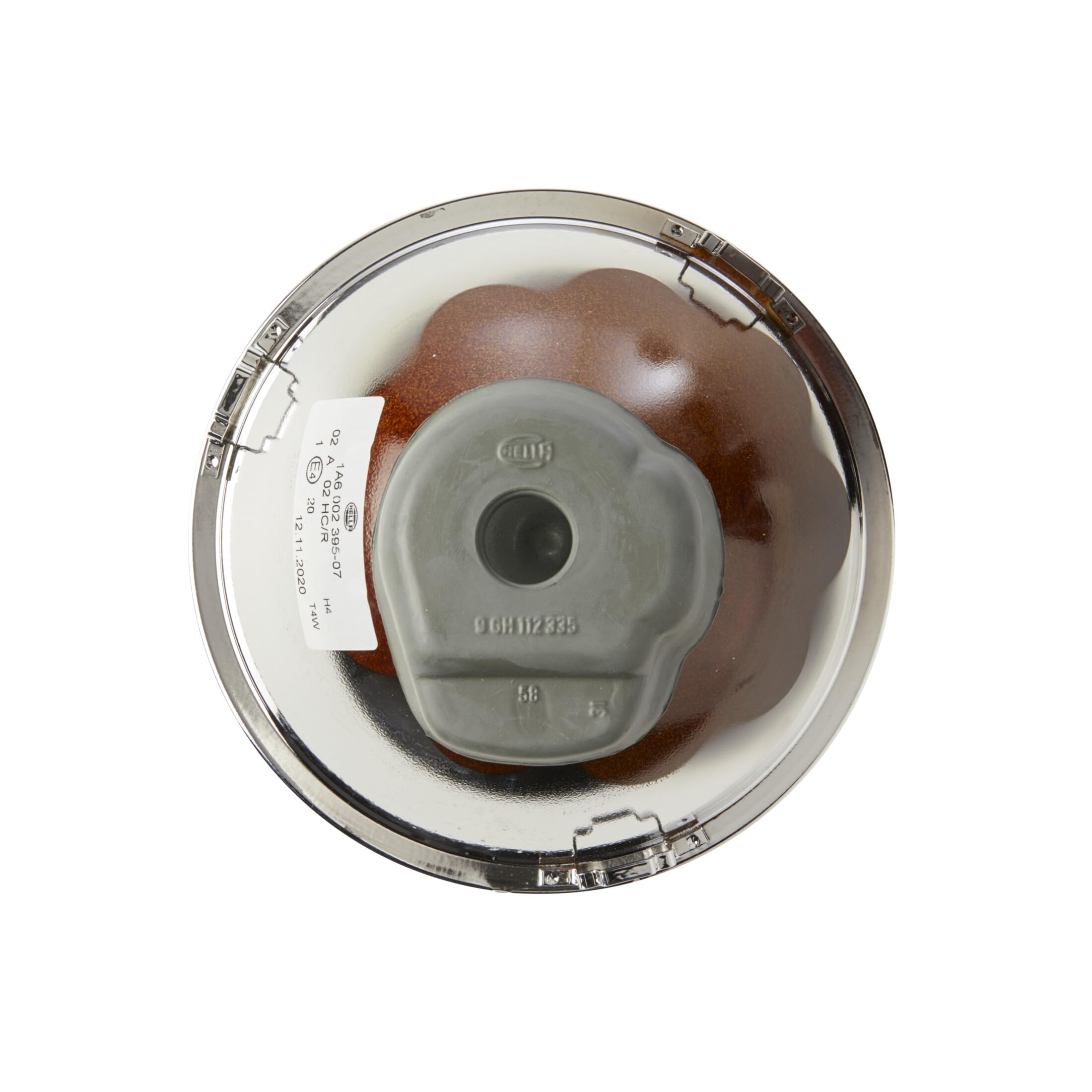 HELLA 1A6 002 395-071 Halógena-Óptica de faro, faro principal - 12V - Número de referencia: 20 - Montaje - Tulipa convexa - izquierda/derecha