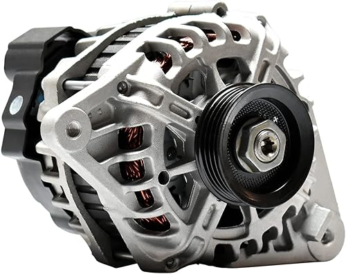 Alternador HL Mando OE 11A1081 para Kia Soul 10-11 2.0L, Hyundai Elantra Wagon 09-12, 07-10 Elantra Sedan, 07-09 Kia Spectra y 5 con 90 amperios,