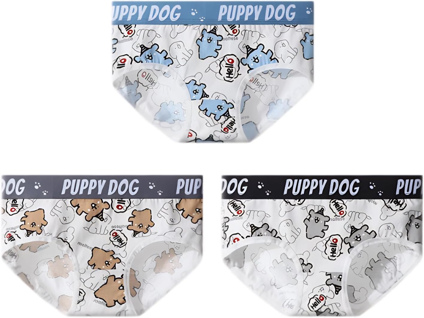 Cute Anime Panties for Women 3 Pack Kawaii Cosplay Cotton Unisex Hipster Briefs for Crossdressers Japanese Underwear