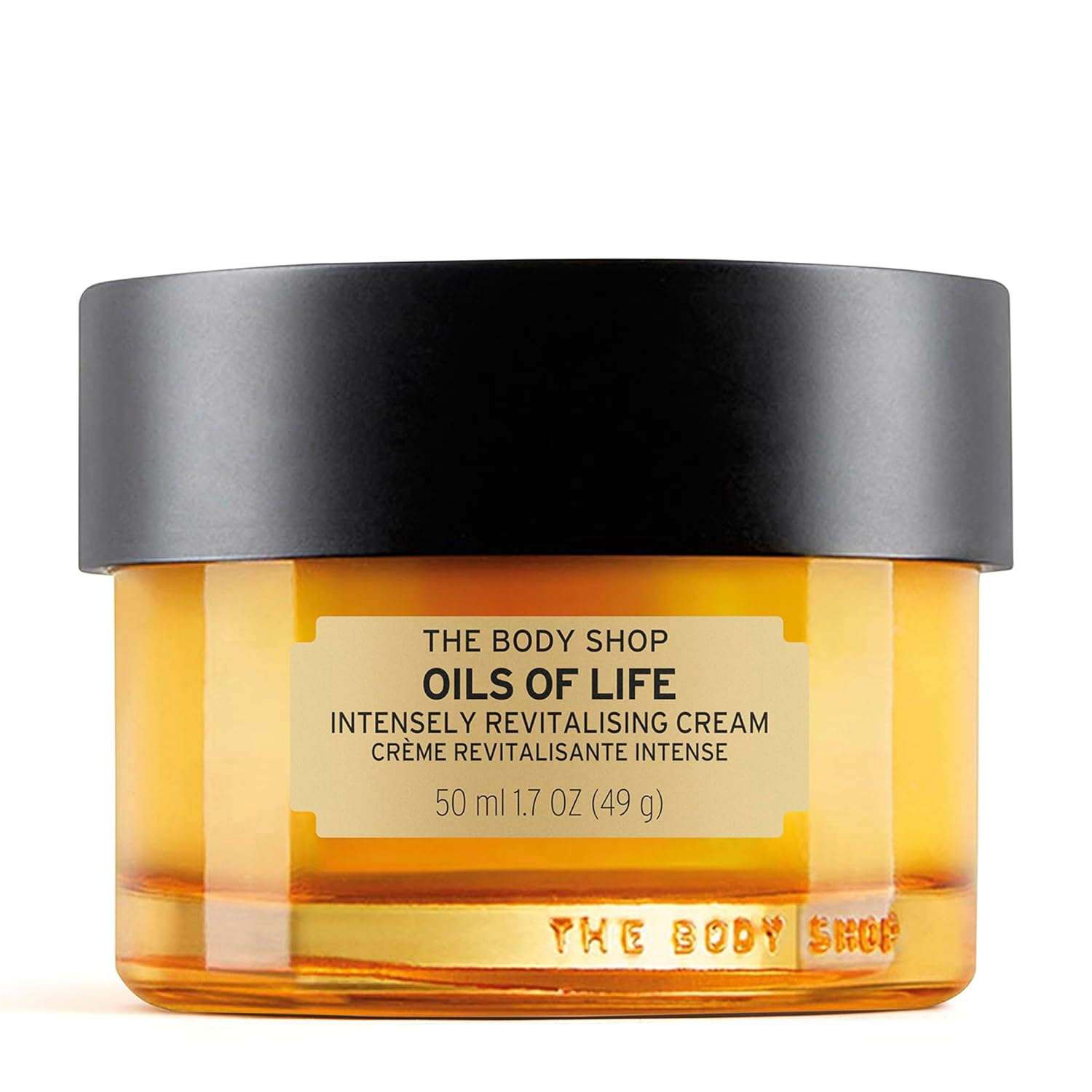 The Body Shop Oils of Life Intensely Revitalizing Cream - Lightweight, Nourishing Cream - Revitalizes Skin - 1.7 Fl Oz