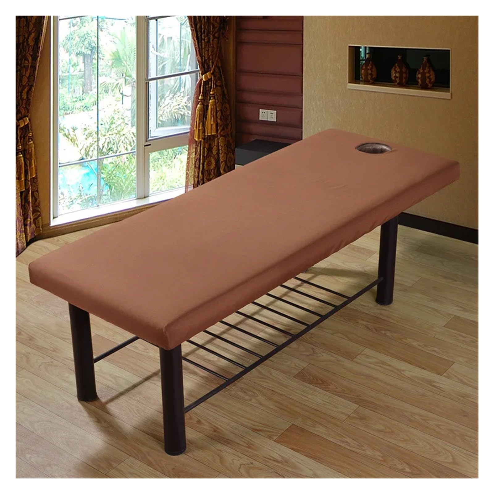 Sabanas Camilla Masaje Cubierta de cama elástica for masaje de salón de belleza, cubierta de cama gruesa de alta elasticidad, sábanas for mesa de masaje for salón de belleza de Hotel, tatuaje de Hospi