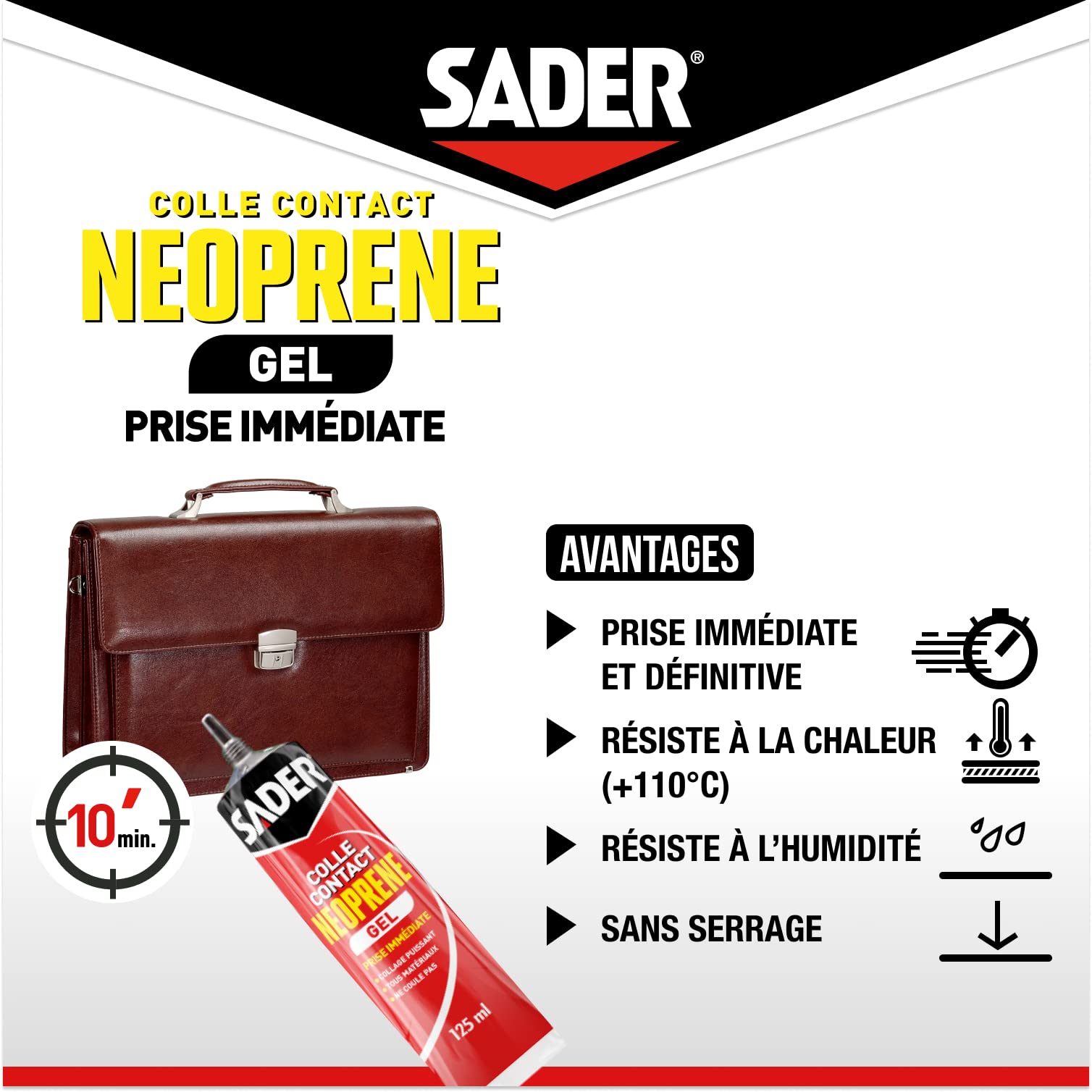 Sader - Pegamento de contacto