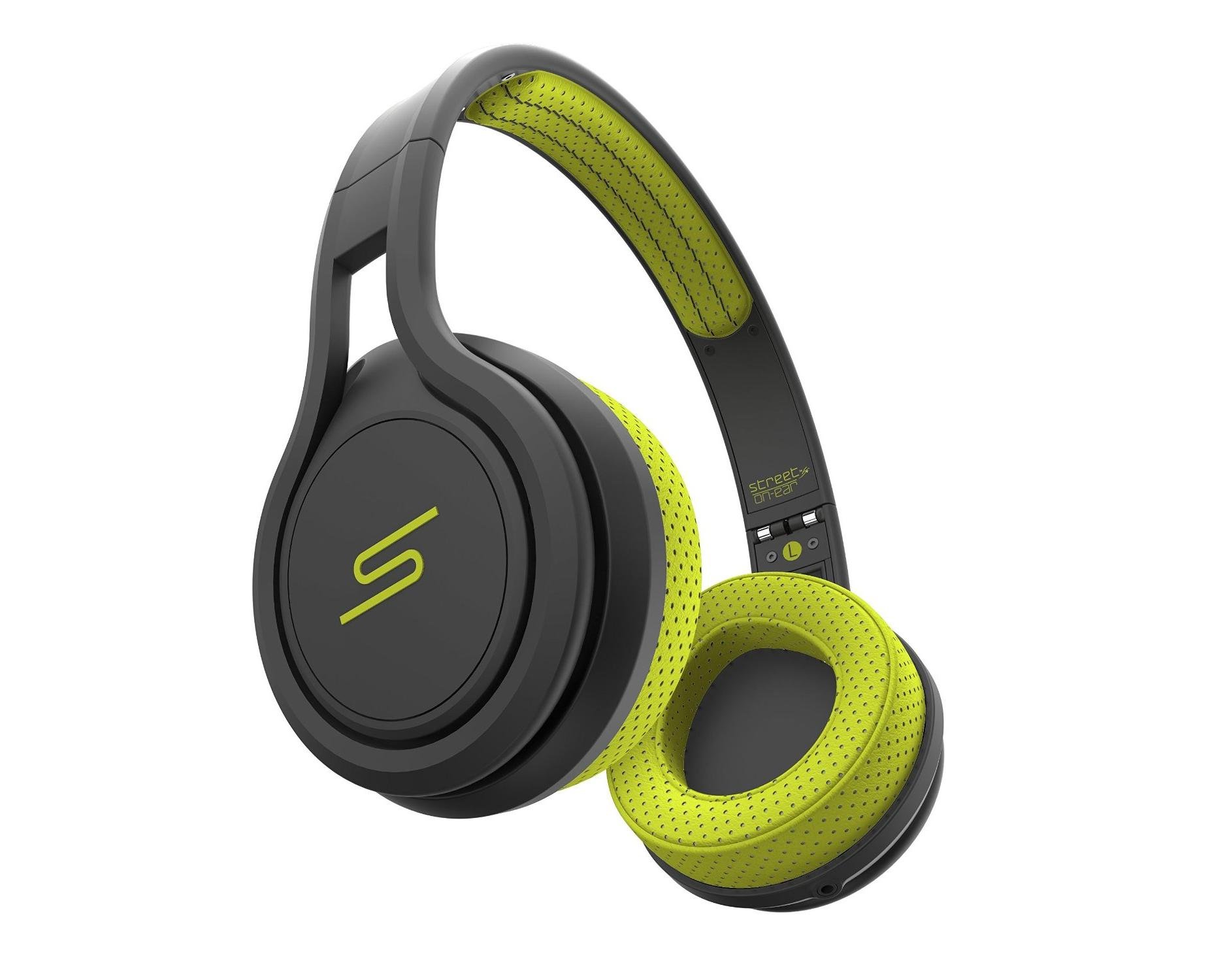 SMS Audio SMS-ONWD-SPRT-YLW STREET by 50 On-Ear Wired Sport Headphones - Yellow