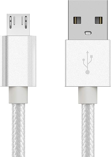 Amazon Com Talk Works Micro Usb Cable 10ft Long Android Cell Phone Charger Braided Heavy Duty Fast Charging Cord For Samsung Galaxy S6 S7 Tablet Bluetooth Speaker Wireless Earbuds Headphones Silver Amazon Com Talk Works Micro Usb Cable 10ft Long Android Cell Phone Charger Braided Heavy Duty Fast Charging Cord For Samsung Galaxy S6 S7 Tablet Bluetooth Speaker Wireless Earbuds Headphones Silver