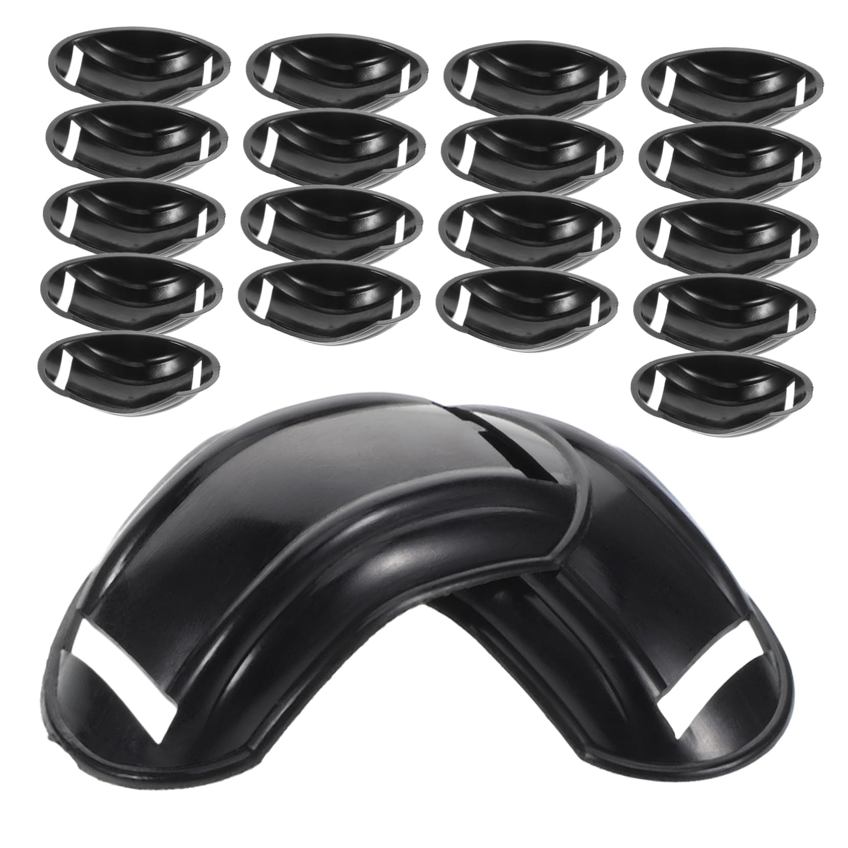 Hemoton 20Pcs Motorcycle Chin Guard Chin Pad for Electric Bike Padding for Comfortable Riding Extra Protection for Use