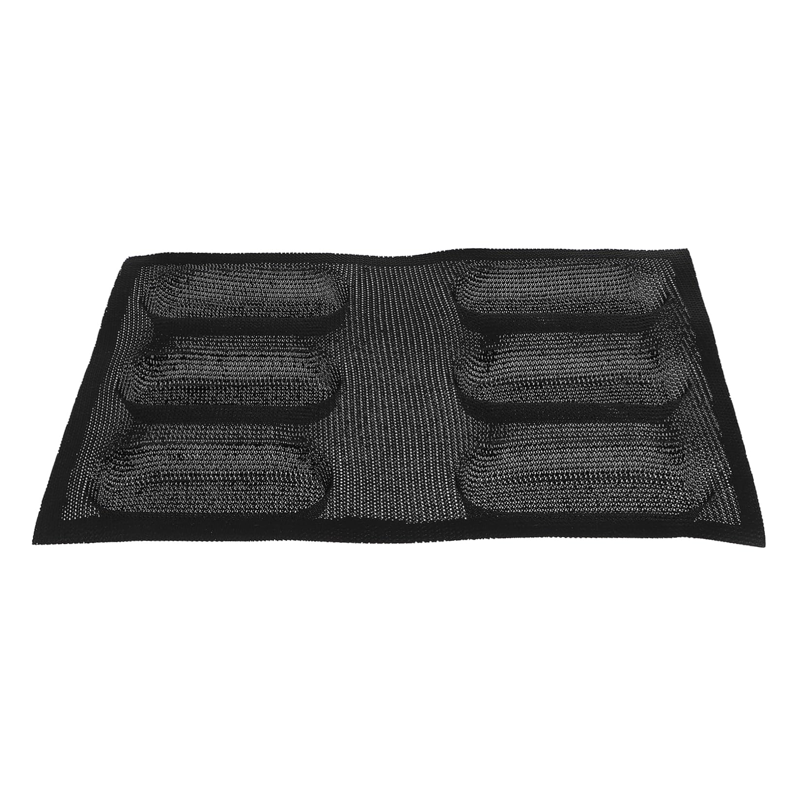 TOPBATHY 2pièces Moule à Silicone Non-adhésif Moule à Pratique Et Respirant Pour De Maison Alvéoles Couleur Noire