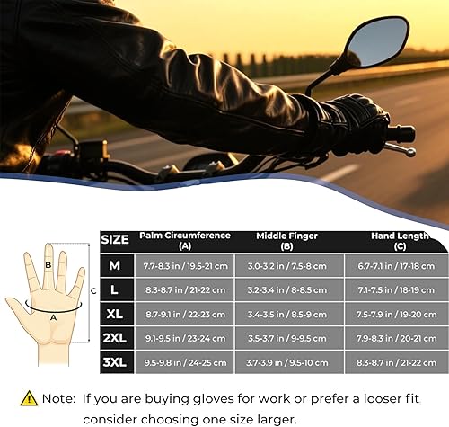 Miniatura 7 de Guantes protectores de carreras de motocicletas para hombre
