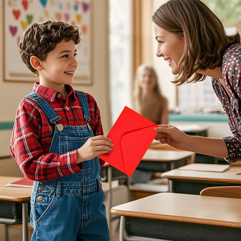 Paquete de 10 tarjetas de agradecimiento para profesores, tarjeta de agradecimiento para profesores, tarjeta en blanco con sobre, regalo de semana de agradecimiento para profesores, tarjetas para